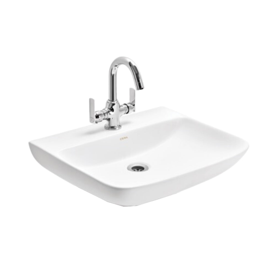 CERA Collage basin S2040170; tap shown for illustration and not included